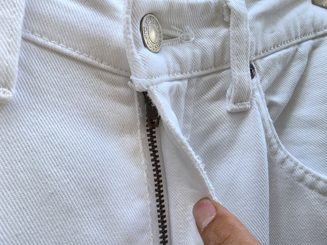 90s 리바이스 515 화이트진 (made in japan) 상품이미지4