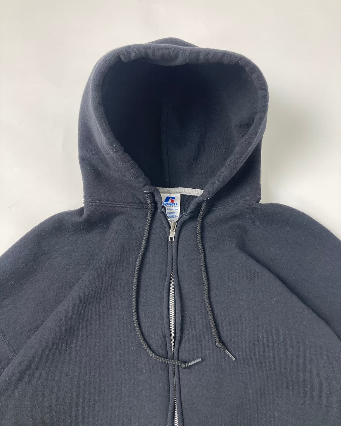 00s Russell Zip Up Hoodie (black) 상품이미지6