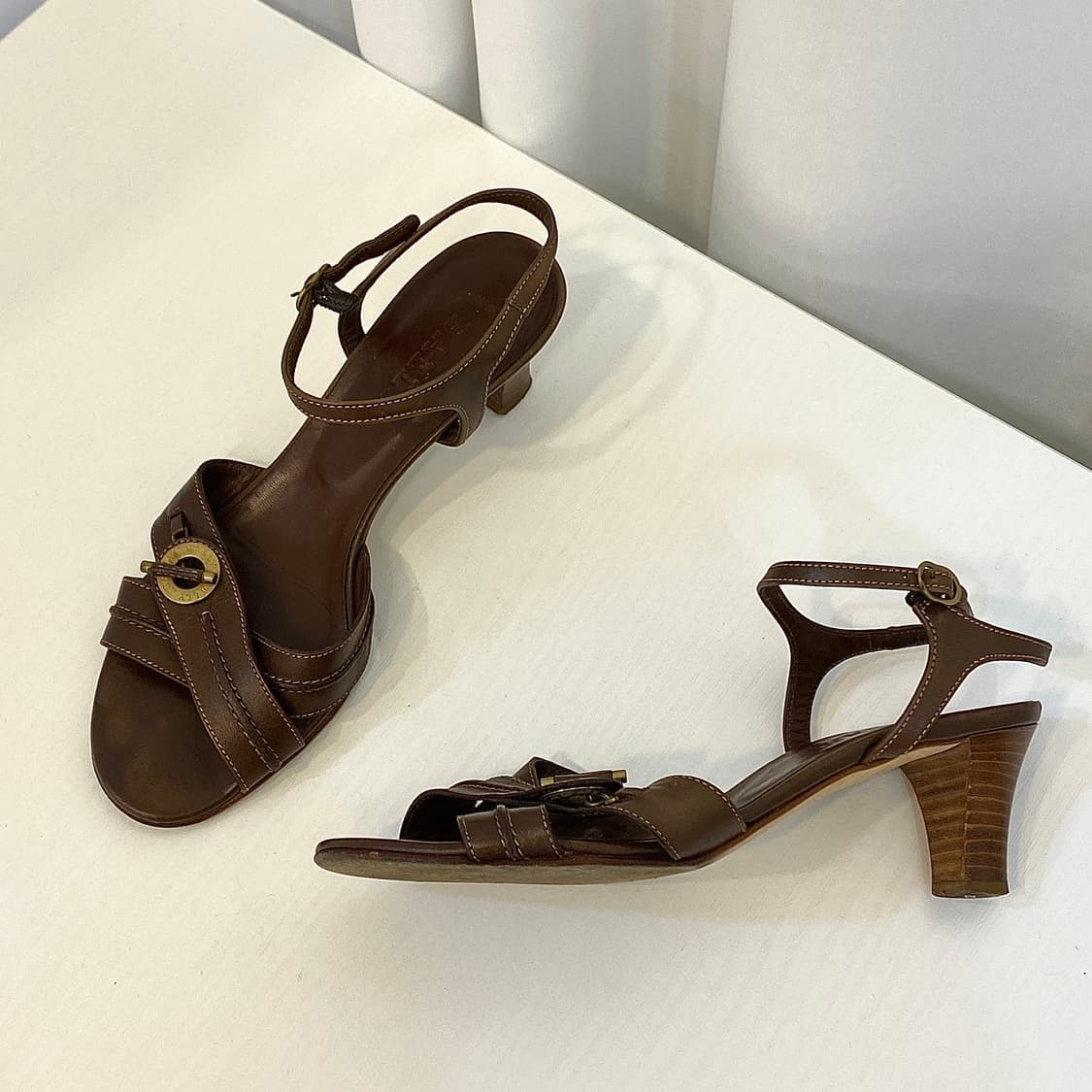 [230-235] 발리 앵클 스트랩 샌들 36.5 상품이미지1