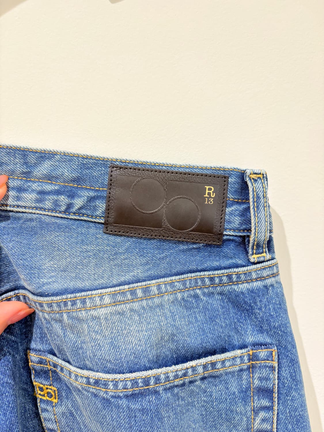 R13 보이핏 데님 상품이미지5