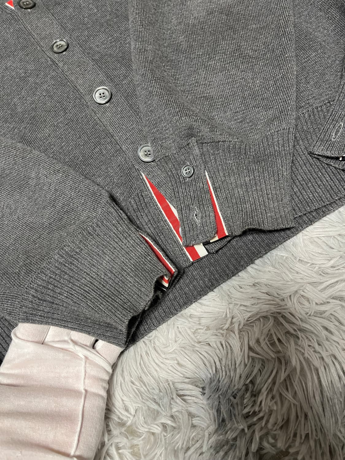 톰브라운 밀라노스티치 가디건 상품이미지5