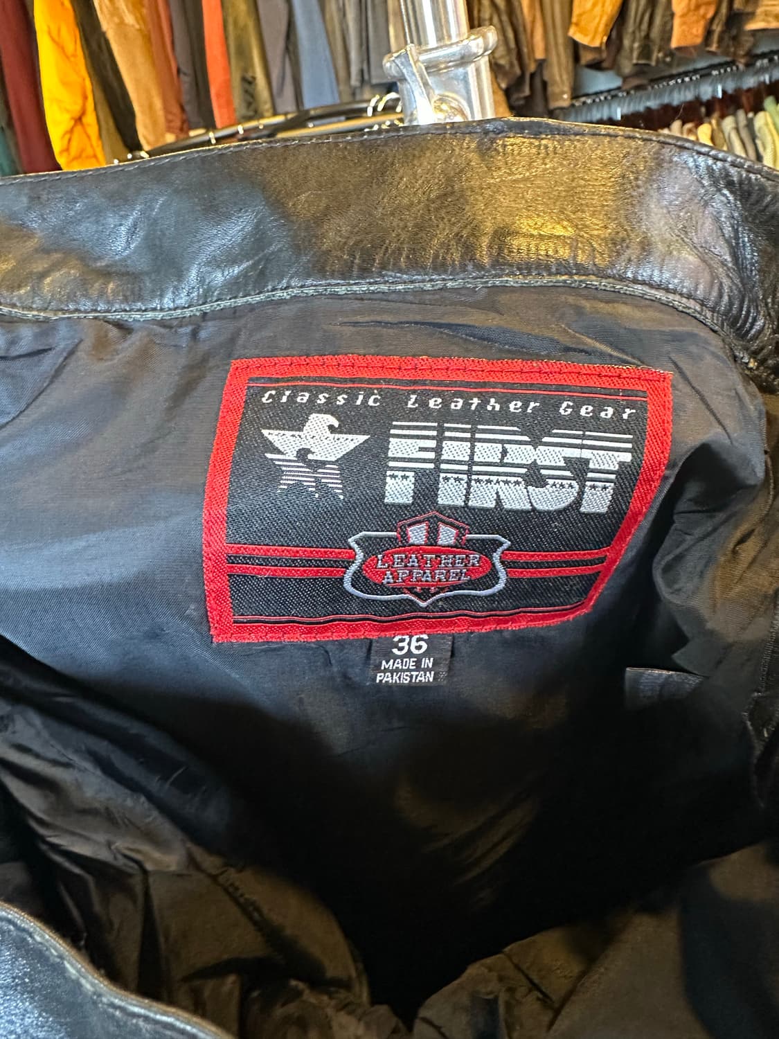 Old 리얼 레더 바이크 가죽 팬츠 상품이미지8