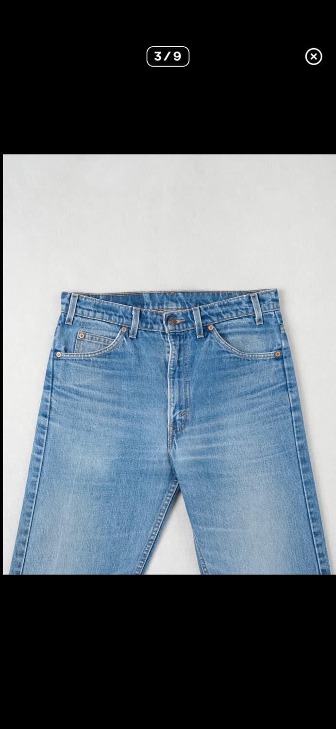 (33-31)505 빈티지 리바이스 데님 팬츠 상품이미지3