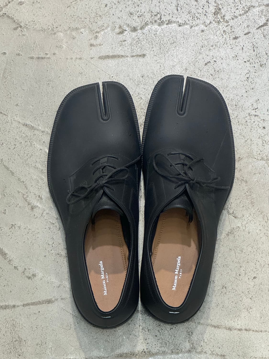 [44]마르지엘라 타비 러버로퍼 블랙 상품이미지1