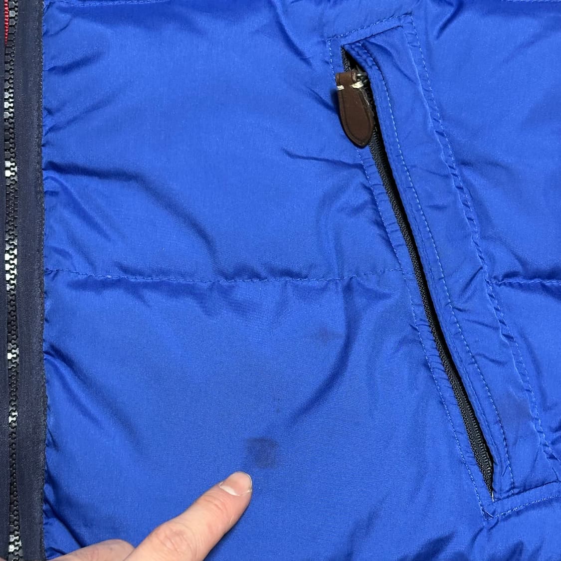 M 폴로랄프로렌 이탈리아 라인 빅포니 후드 패딩조끼 상품이미지5