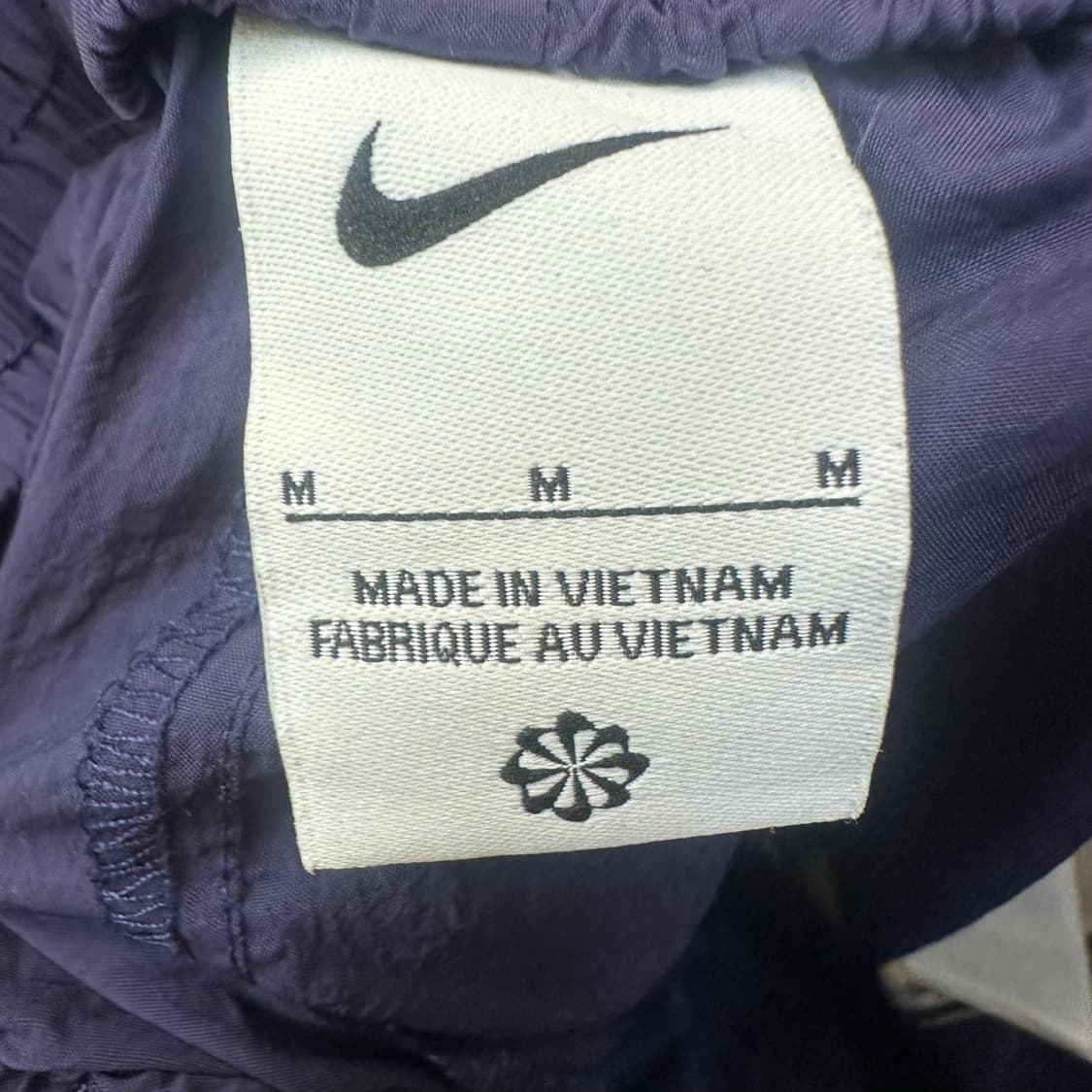 나이키 빈티지 사이드버튼 퍼플트랙팬츠 M 상품이미지3