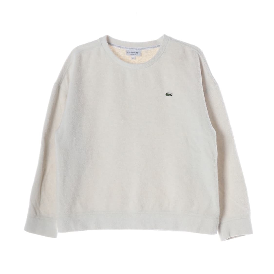 라코스테 릴렉스핏 크림 테리 스웻셔츠 4 상품이미지1