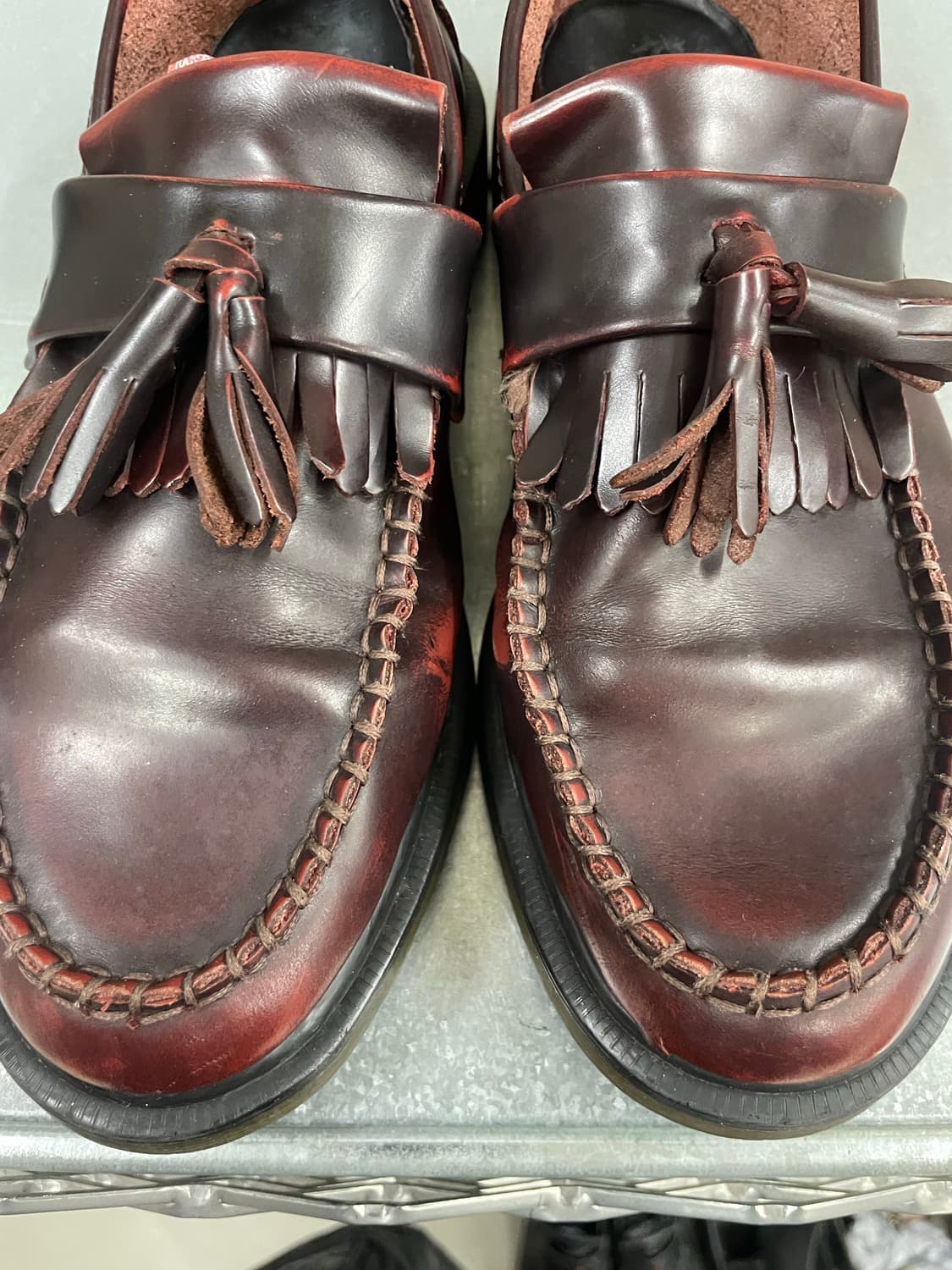 닥터마틴 아드리안 태슬 로퍼 체리 레드 us8 (gr-4144) 상품이미지7