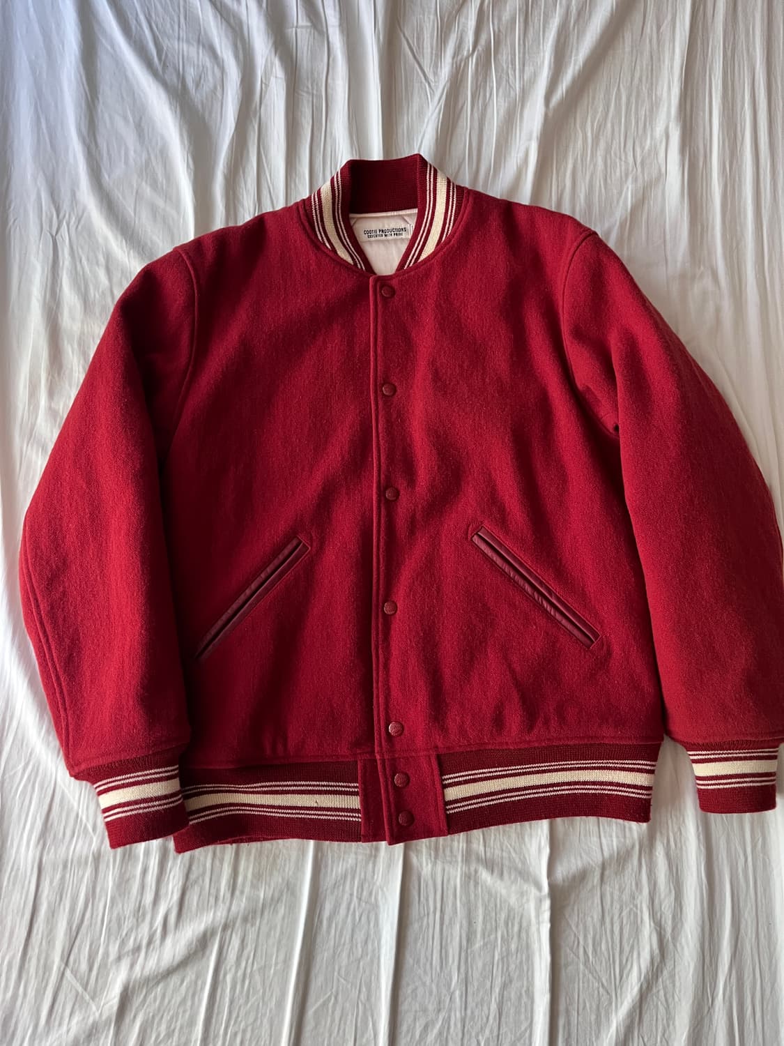 [M]쿠티 프로덕션즈 COOTIE PRODUCTIONS 바시티 상품이미지1