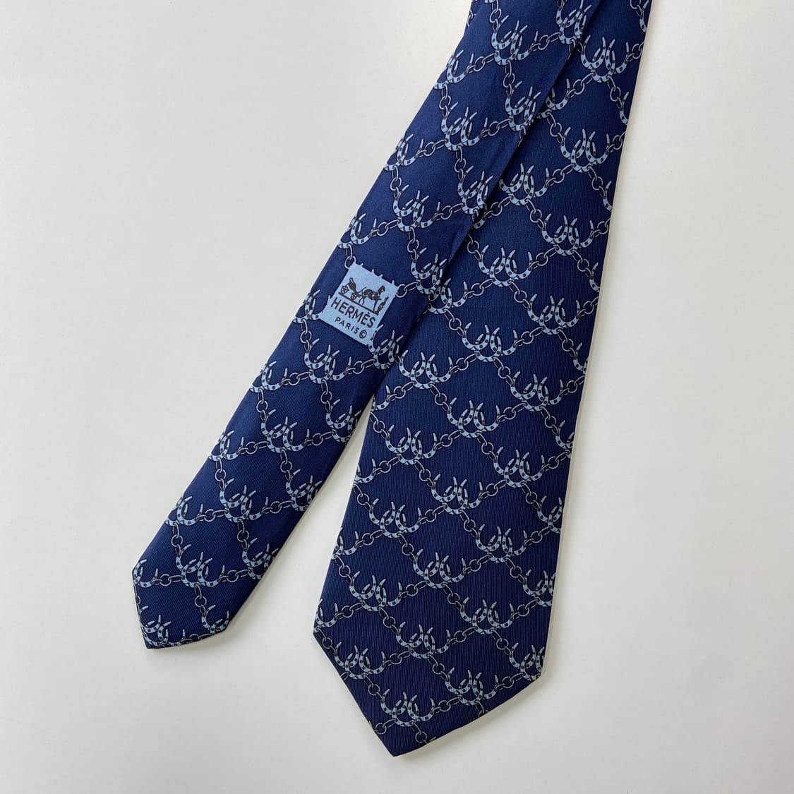 에르메스 명품 정품넥타이(HERMES)8.3cm 상품이미지2