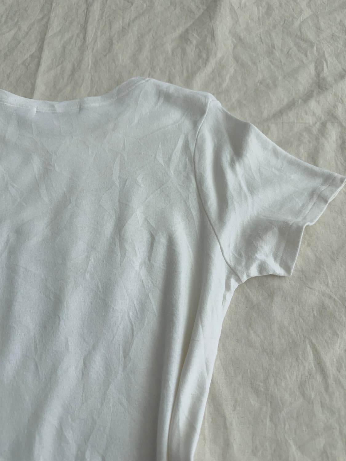 페어리 y2k 버터플라이 화이트 딱붙 반팔탑 상품이미지6