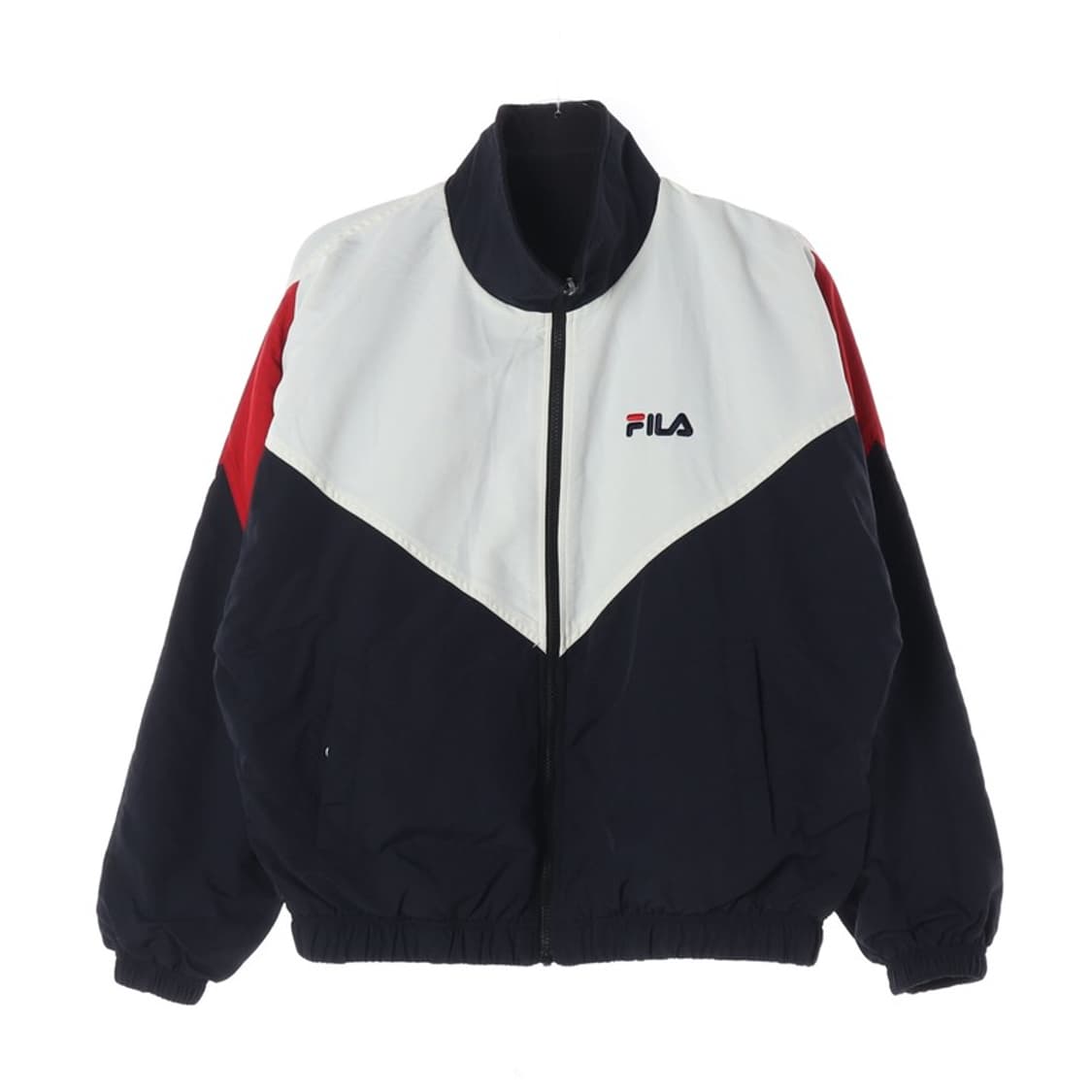 FILA 올드스쿨 배색 웜업 자켓 L  상품이미지1