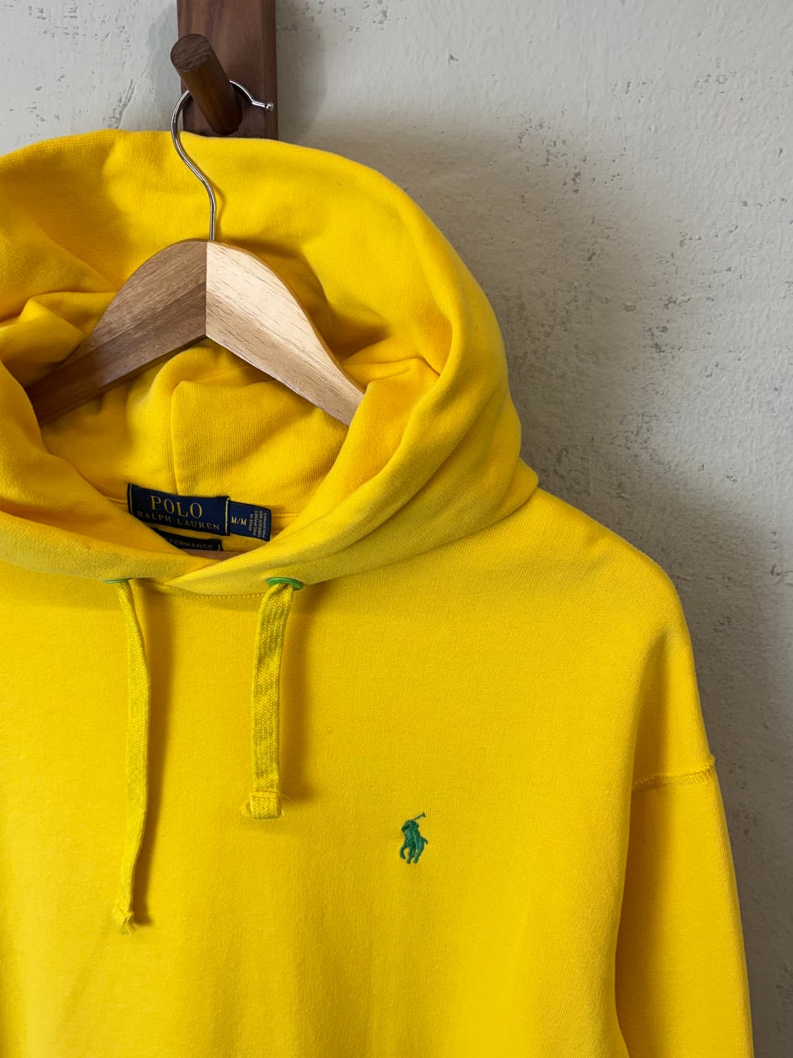폴로랄프로렌 신형 옐로우 포니로고 후드티 상품이미지5