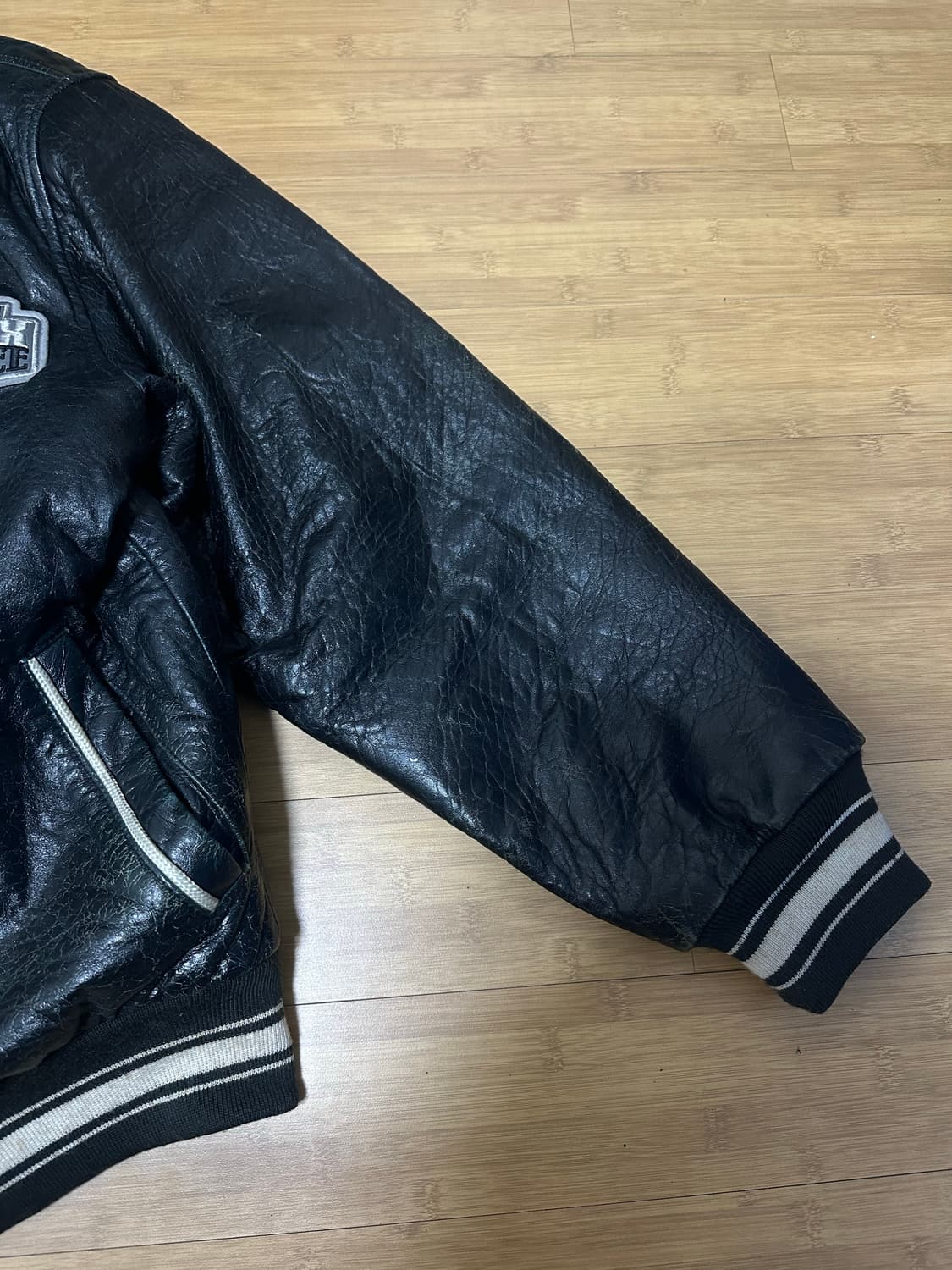 아비렉스 레더 바시티 자켓 상품이미지4