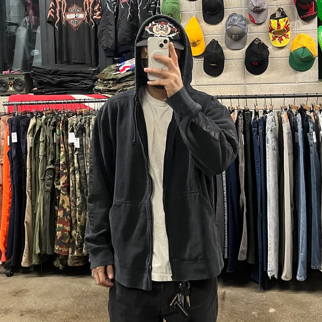 할리데이비슨 105주년 후드 집업 (110) 상품이미지3