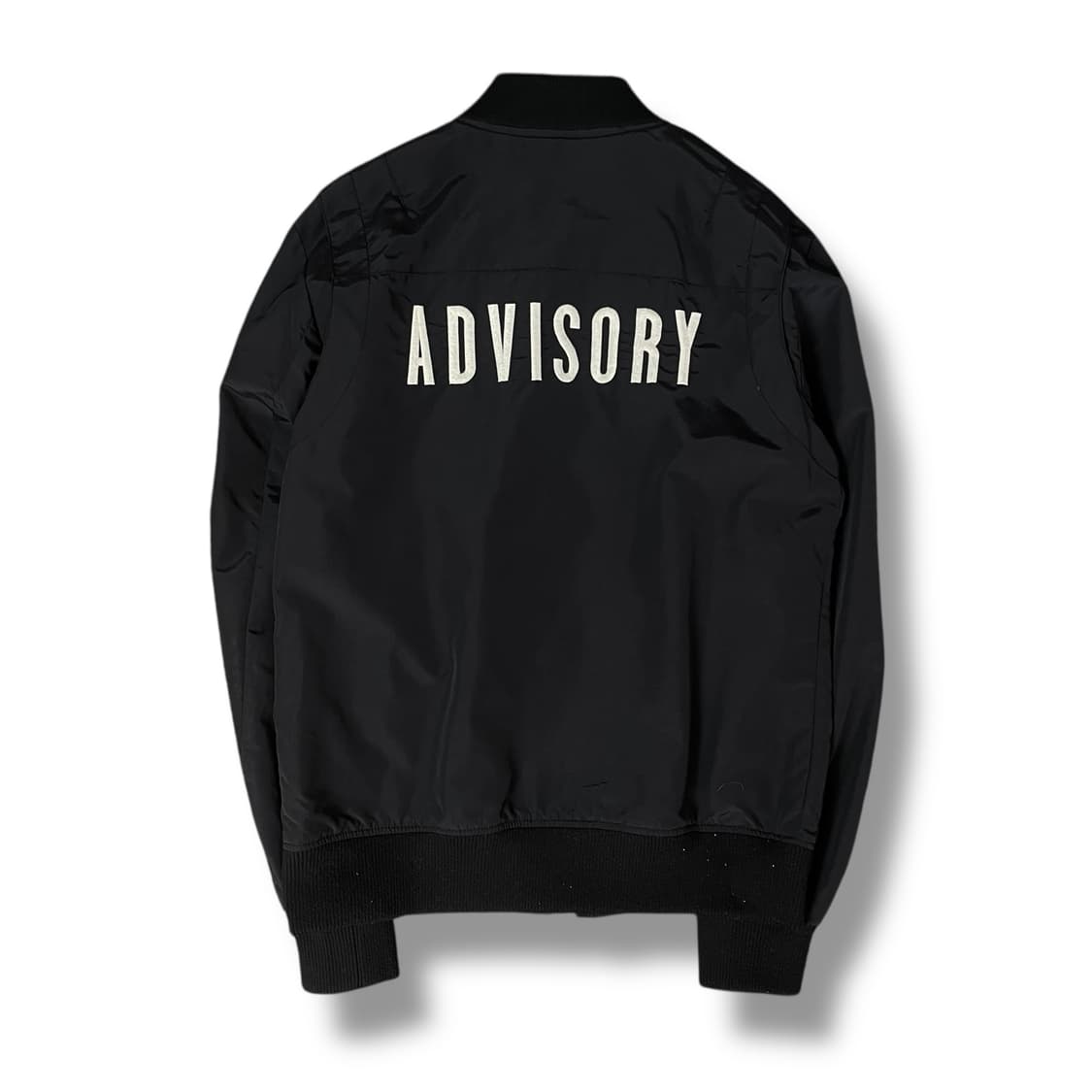 어드바이저리 빅로고 블랙 항공 점퍼 S 상품이미지2