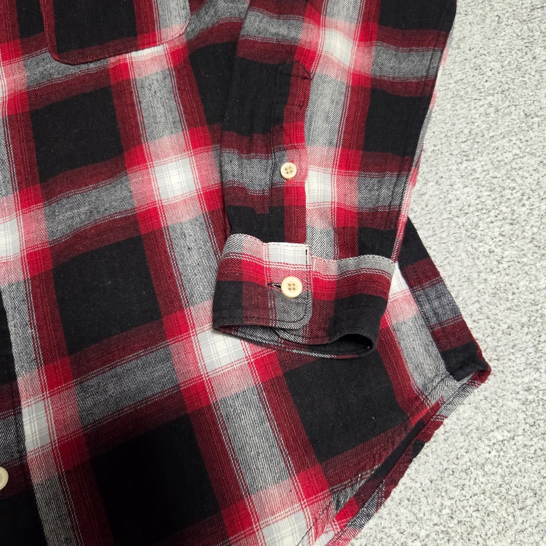 Aeropostale 플란넬 체크셔츠 L-XL(100-105) 상품이미지4