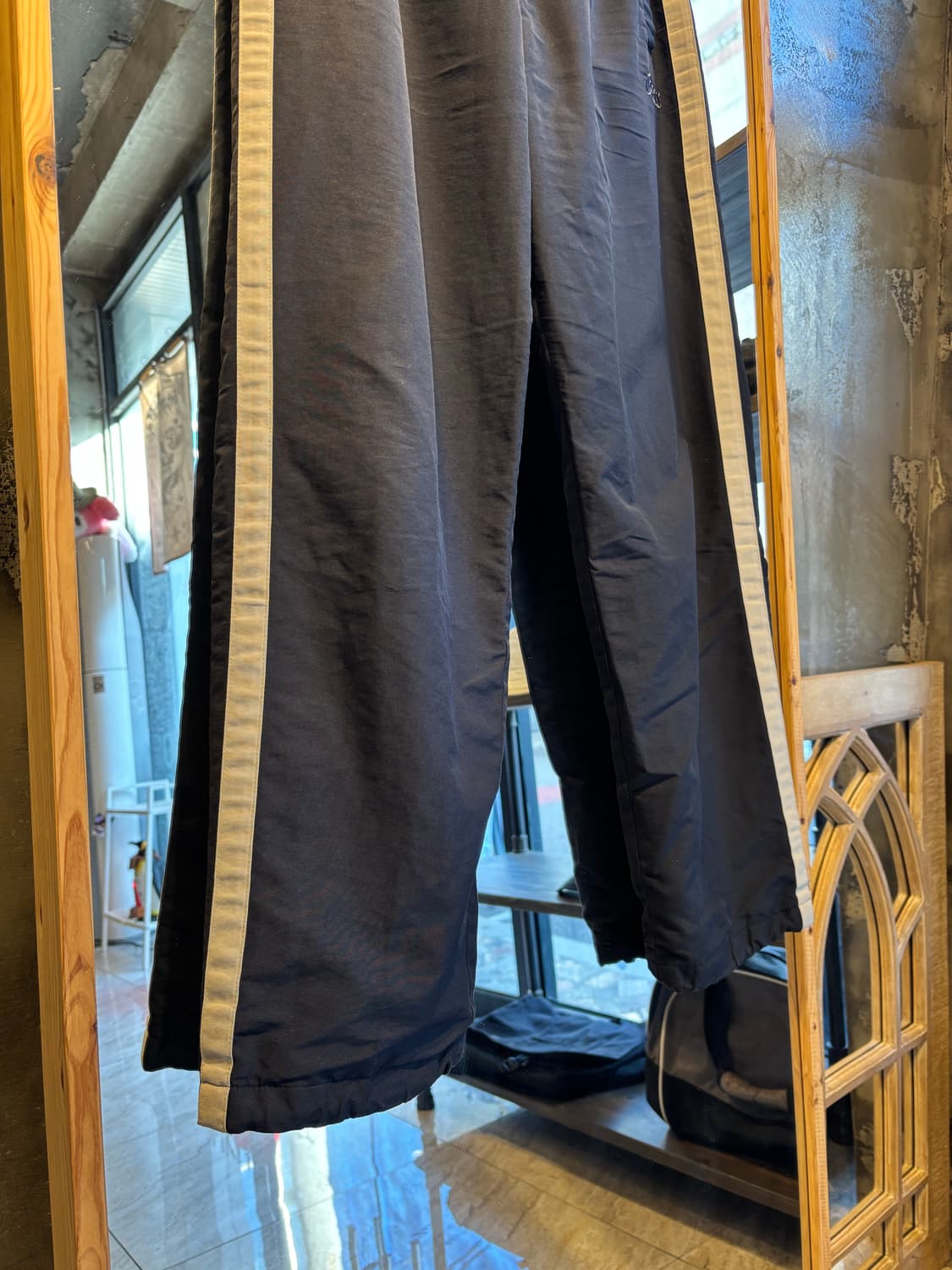 아식스 네이비 트레이닝 팬츠 M 상품이미지4