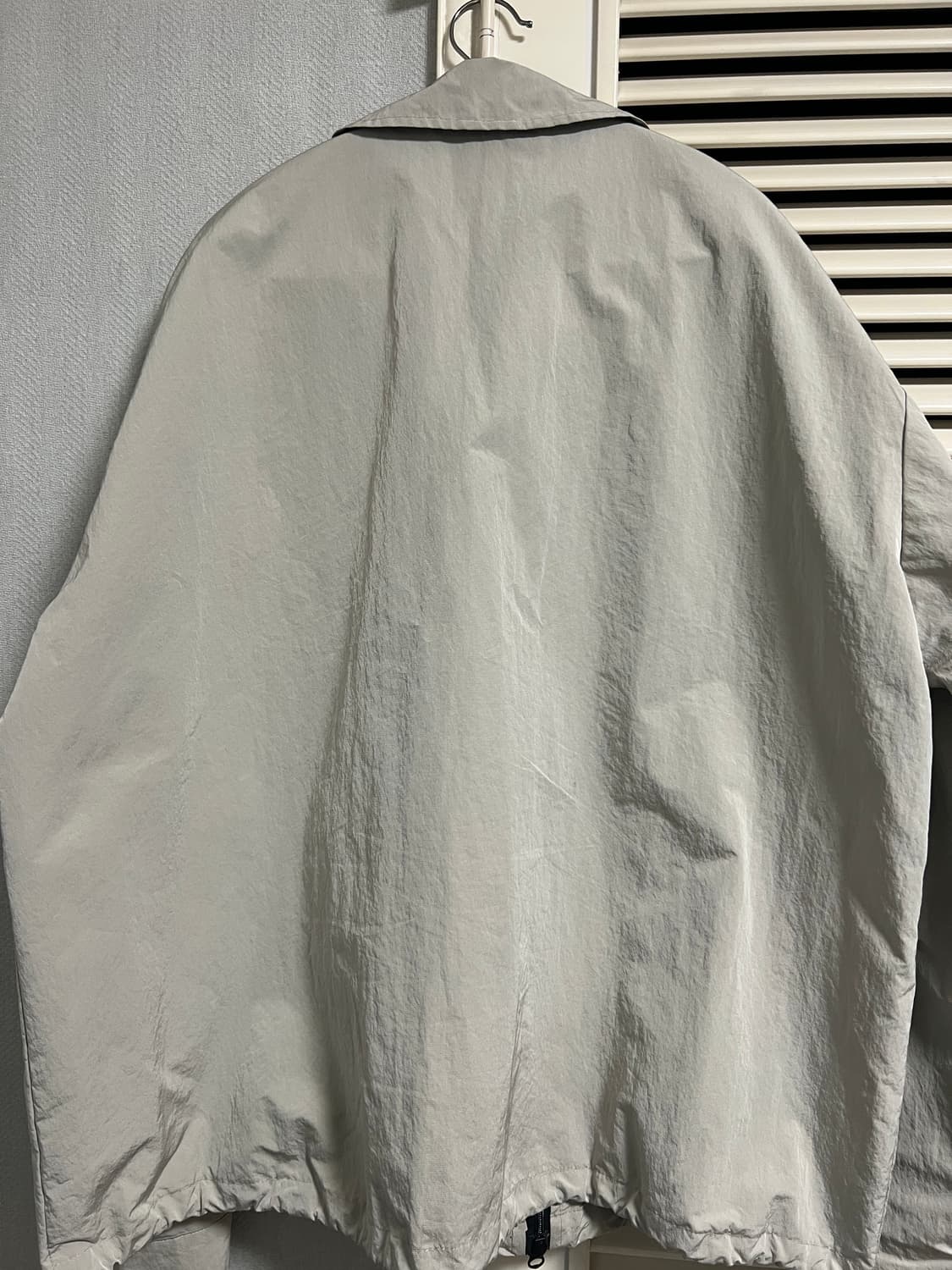 산산기어 22SS 코치자켓 그레이 3 size 상품이미지4