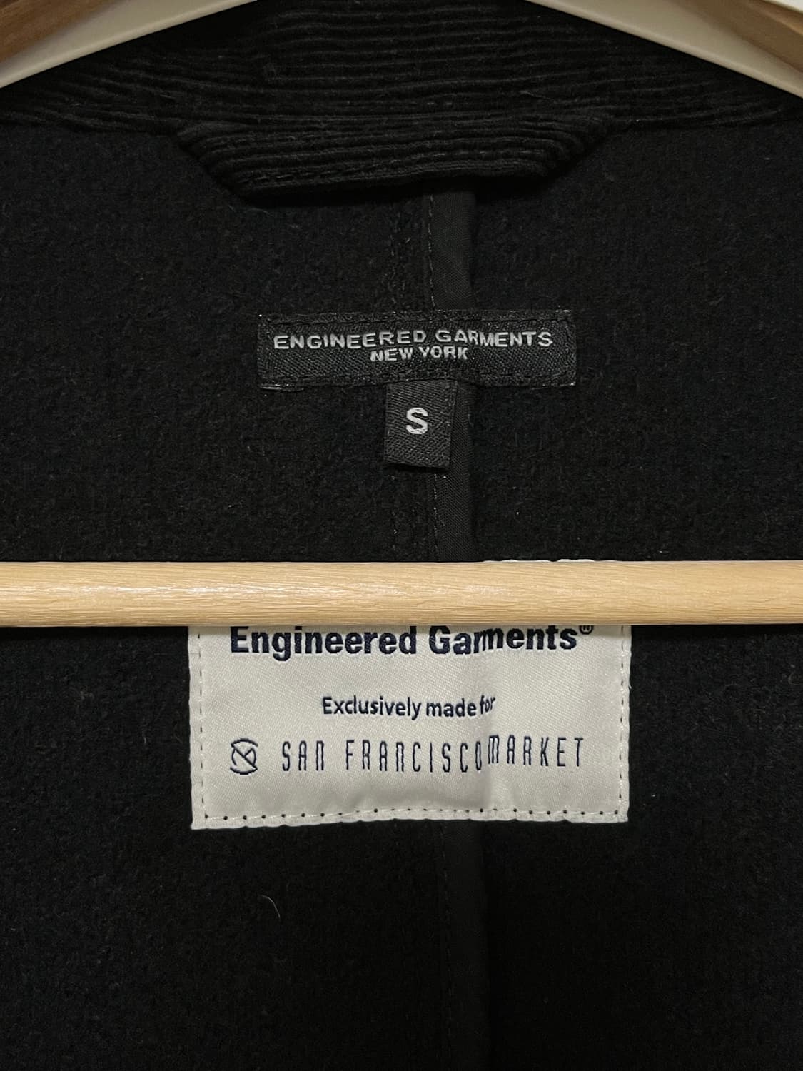 엔지니어드가먼츠 울멜튼 하이랜드 파카  / 블랙 / S (95–100) 상품이미지4