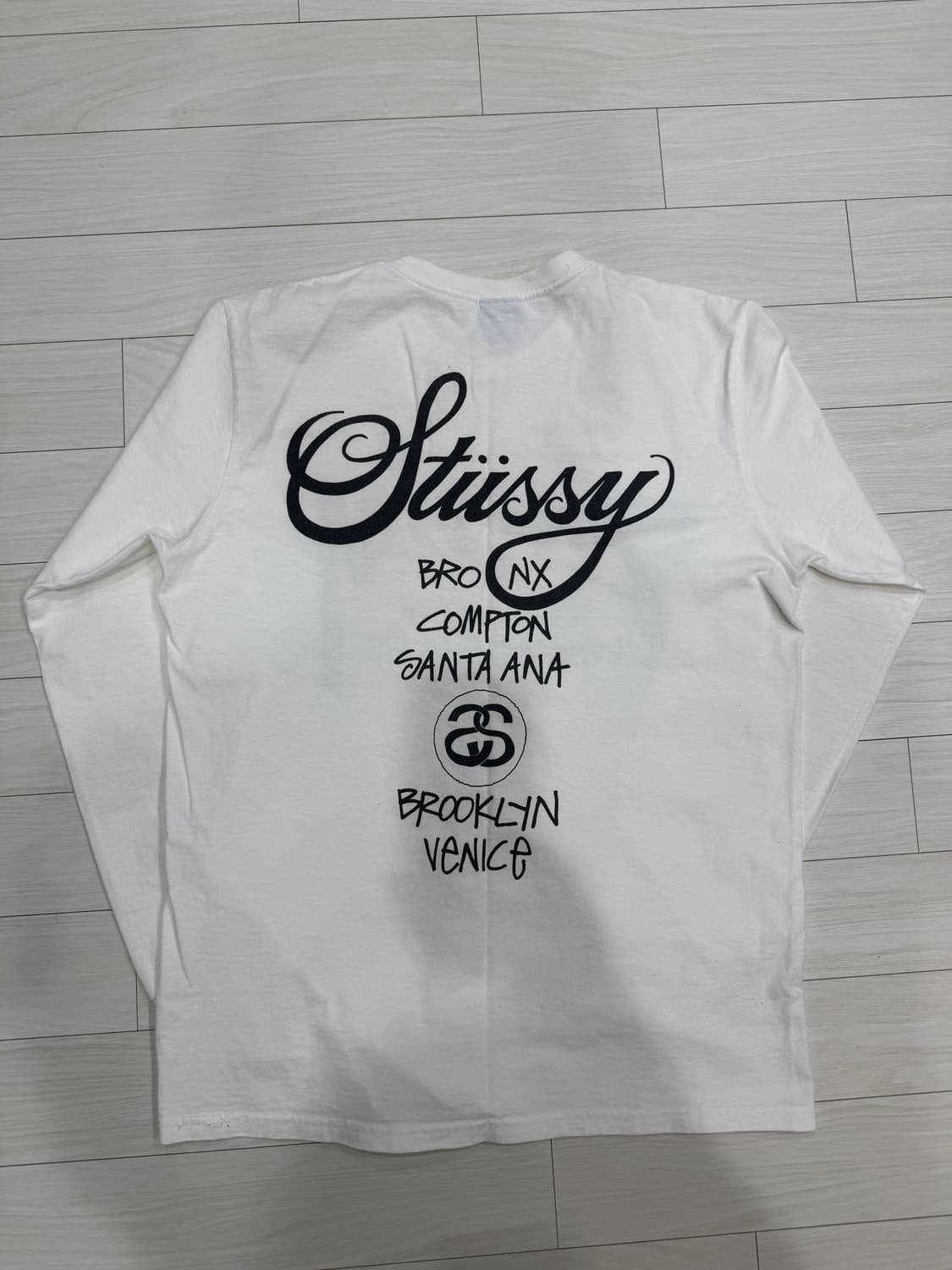 스투시 월드투어 롱슬리브 m 상품이미지2