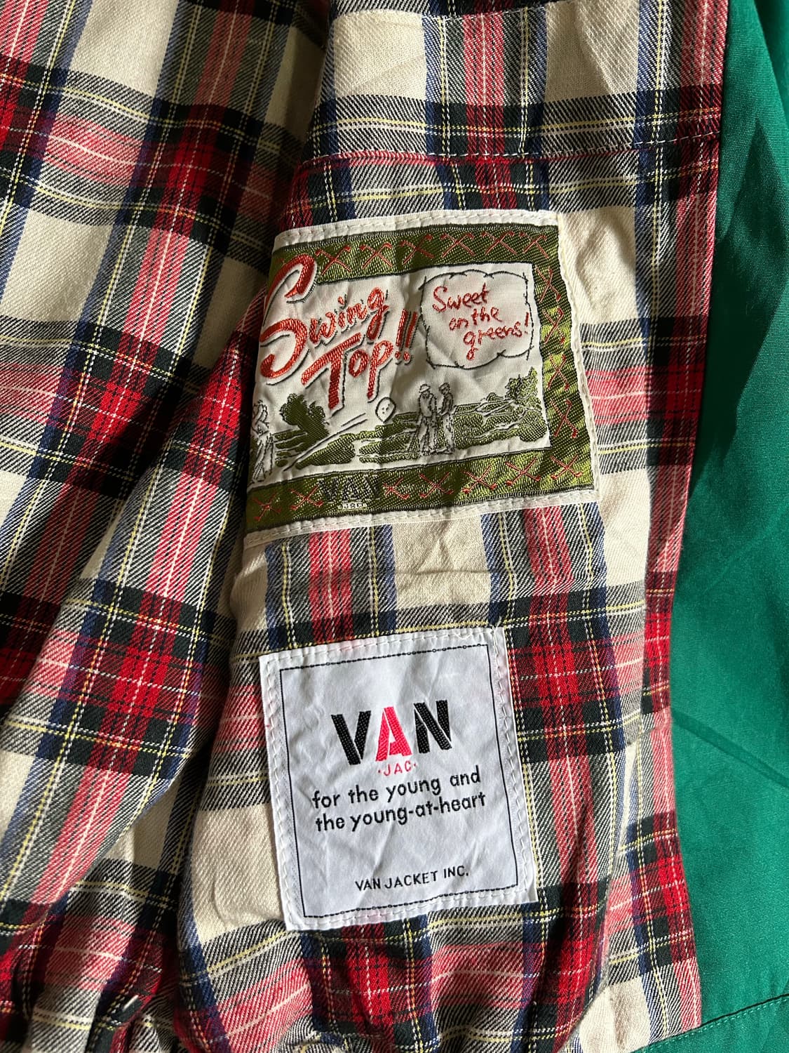 VAN JAC 빈티지 스윙탑 자켓 상품이미지6