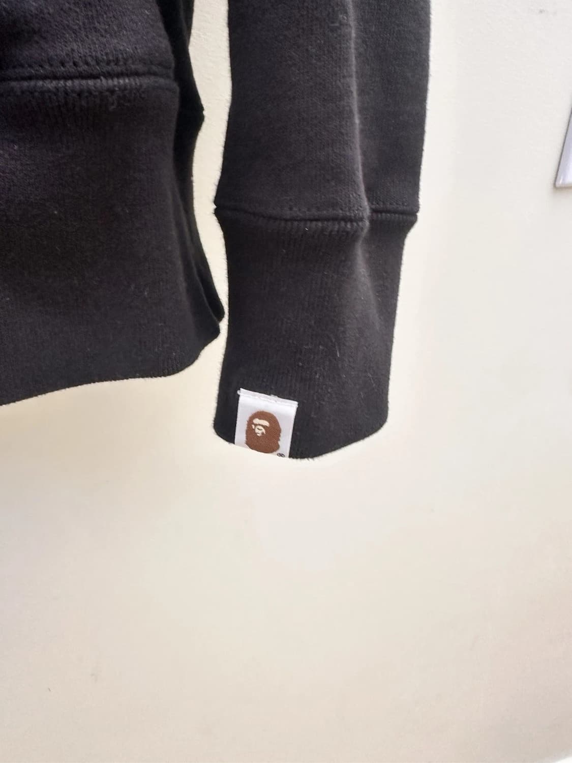 베이프 베이비 마일로 x 릴 야티 풀오버 후드티 블랙 상품이미지4