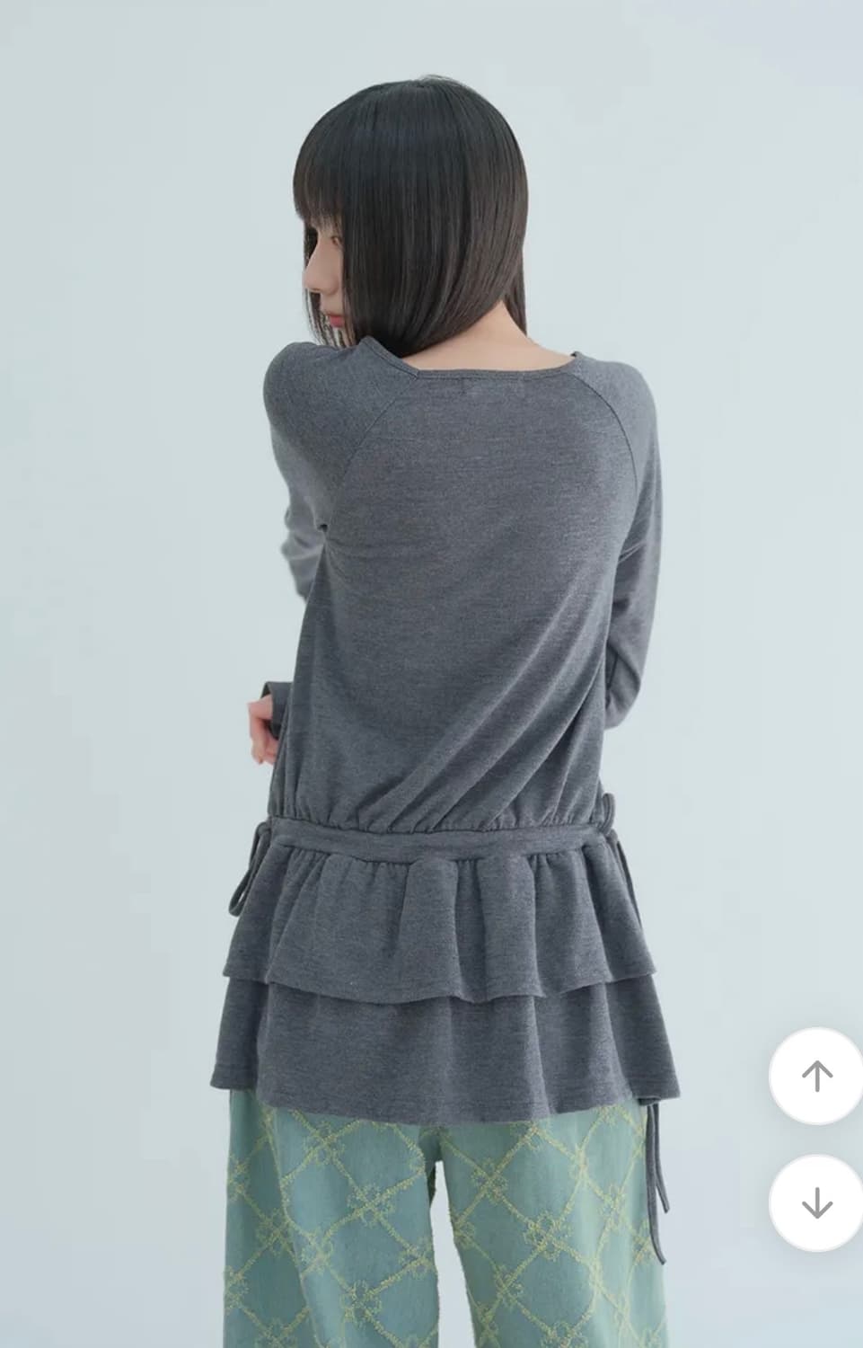 틸데서울 베니 프릴 레이어드 티셔츠 상품이미지2