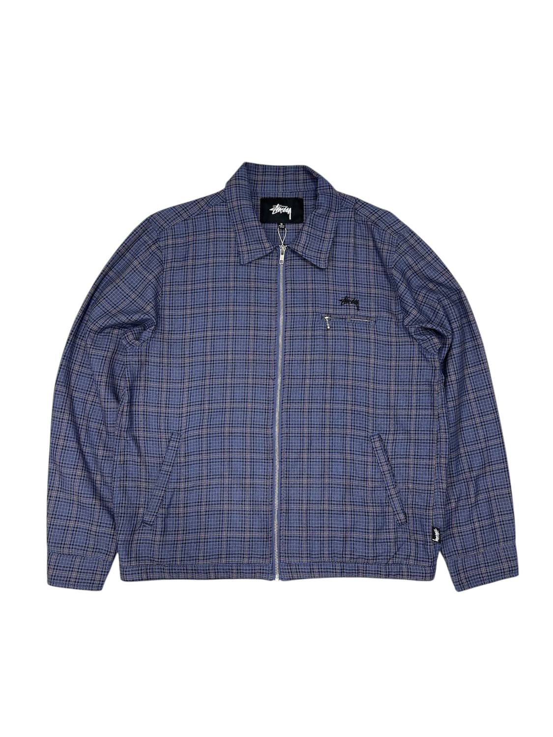 Stüssy Check Zip-Up Jacket 상품이미지3