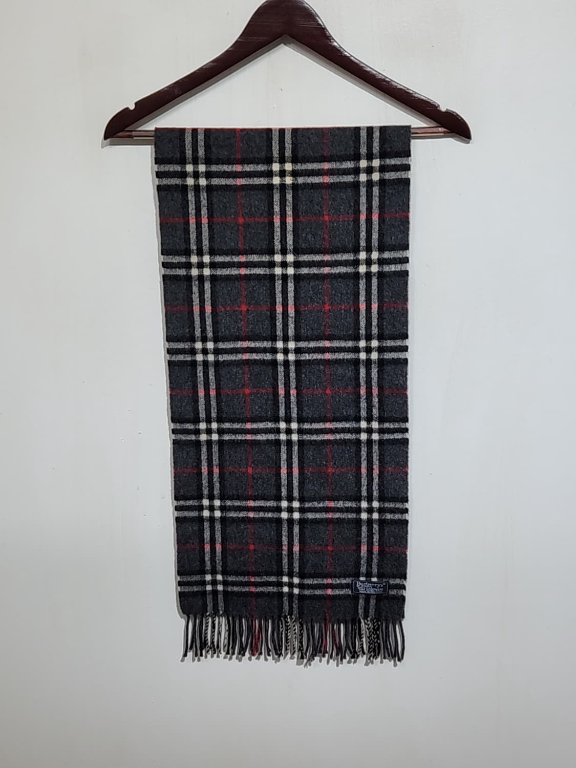 (정품) 버버리 캐시미어 목도리 체크 머플러 영국판  상품이미지1