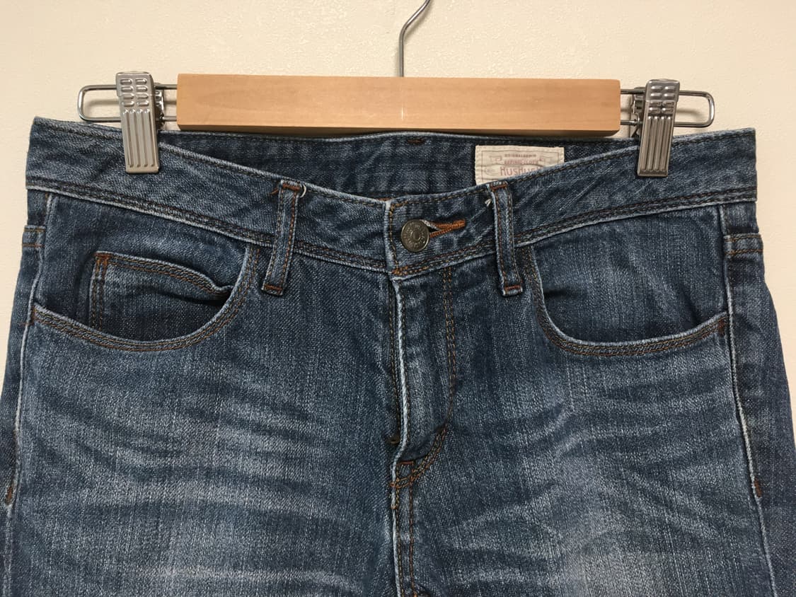 vintage cropped denim pants medium blue 상품이미지7