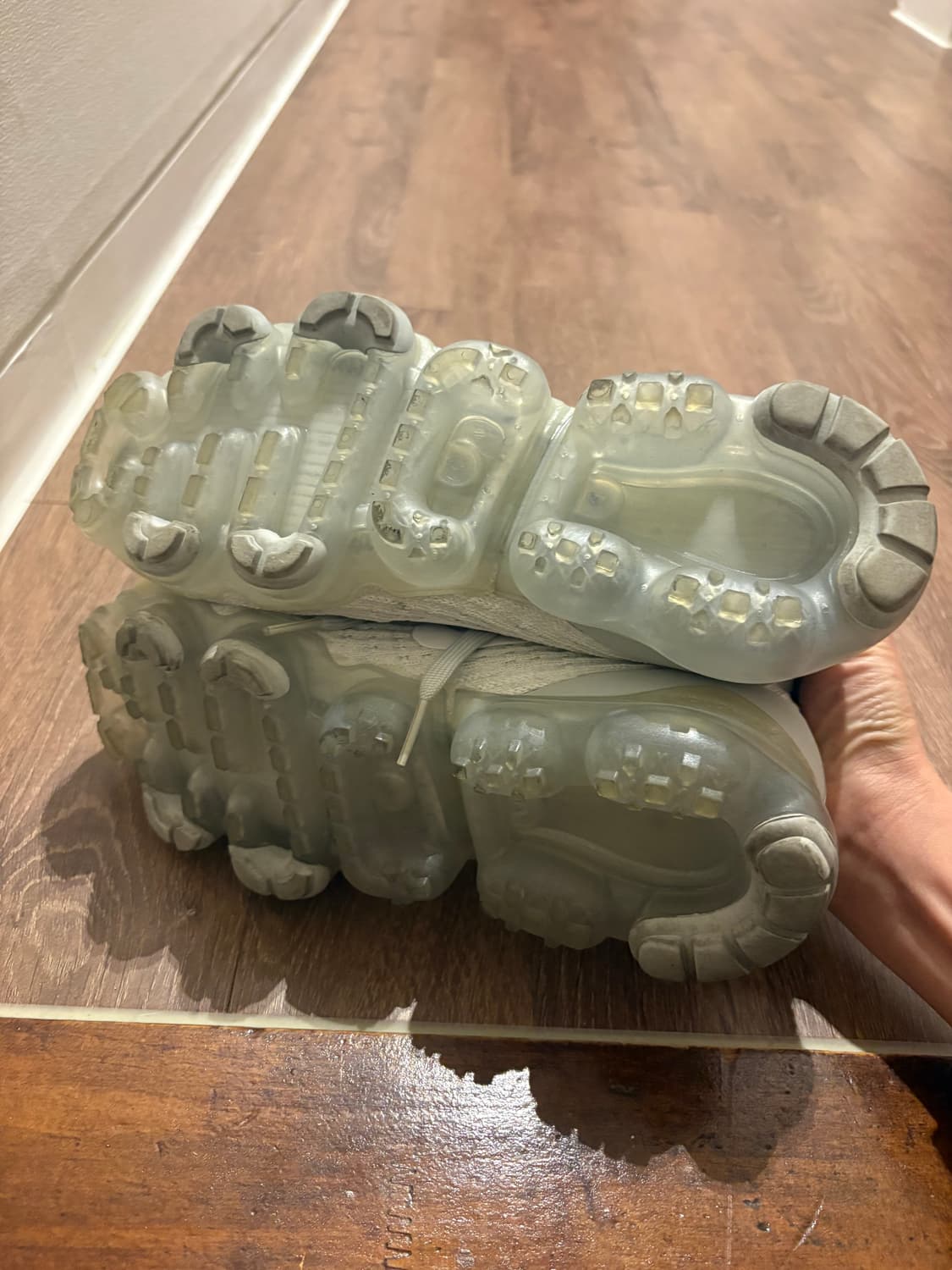 나이키 에어 베이퍼맥스 플라이니트 3 퓨어 플래티넘 상품이미지4