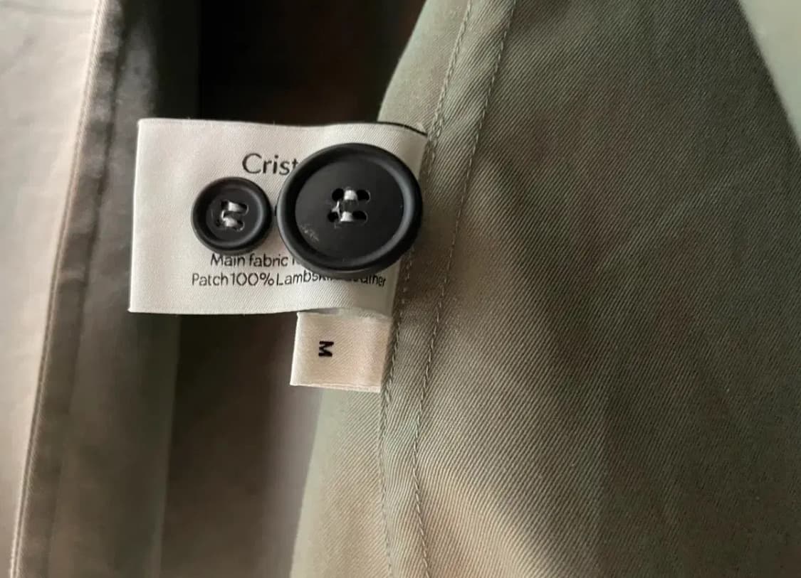 크리스타세야 트렌치 코트 상품이미지5