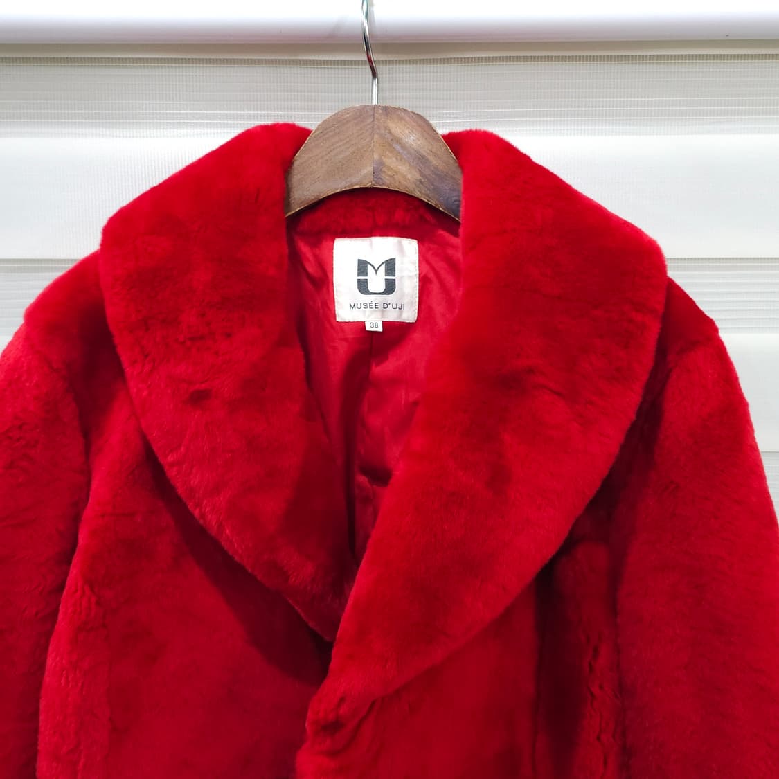 JAPAN 빈티지 MUSE D'UJI 천연모피 자켓- 우먼38 상품이미지2