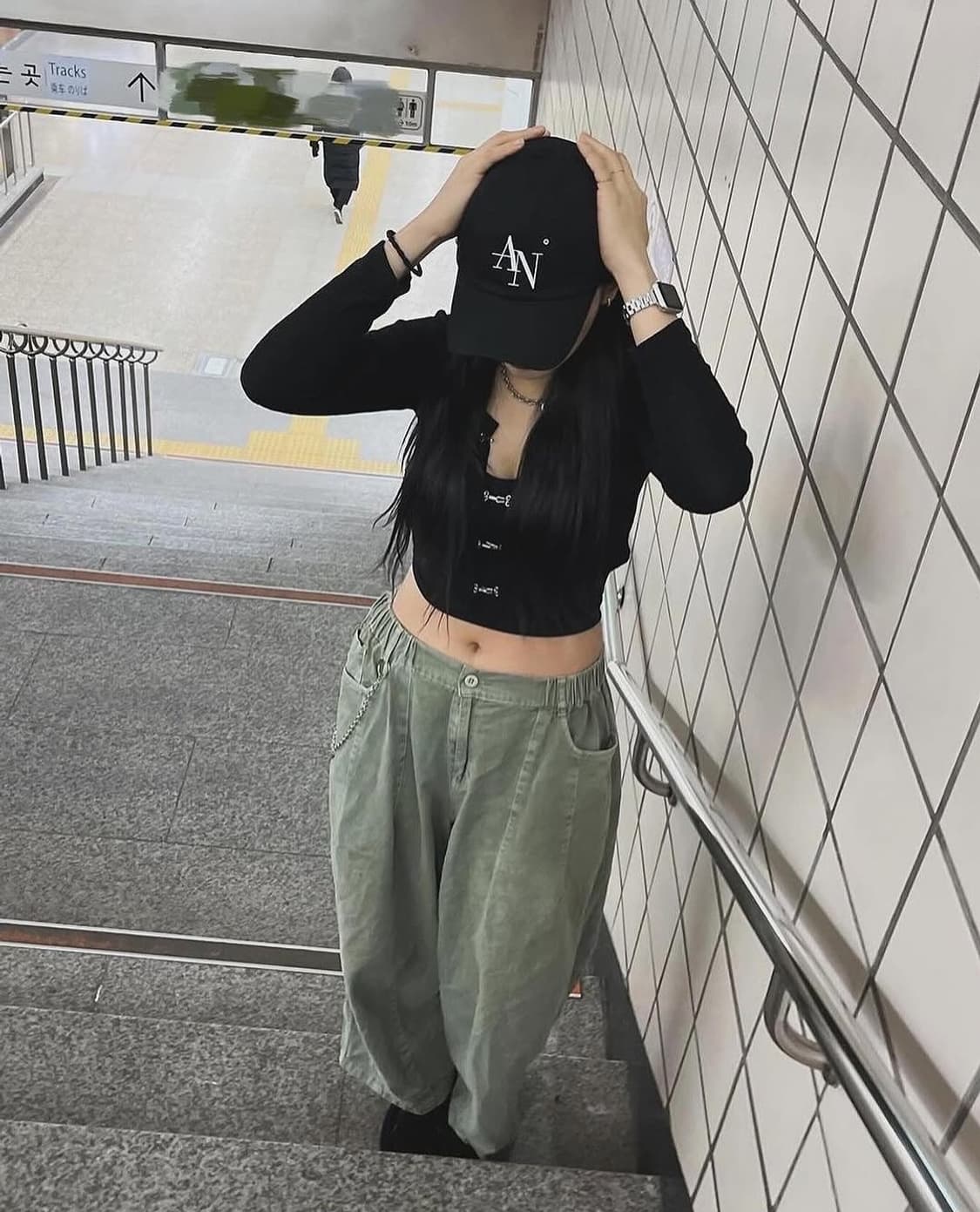 아비더온 볼캡검정(남녀공용) 상품이미지1