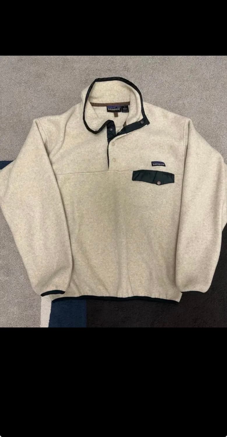 맨즈 파타고니아 신칠라 딥그린 오트밀(M) 상품이미지1