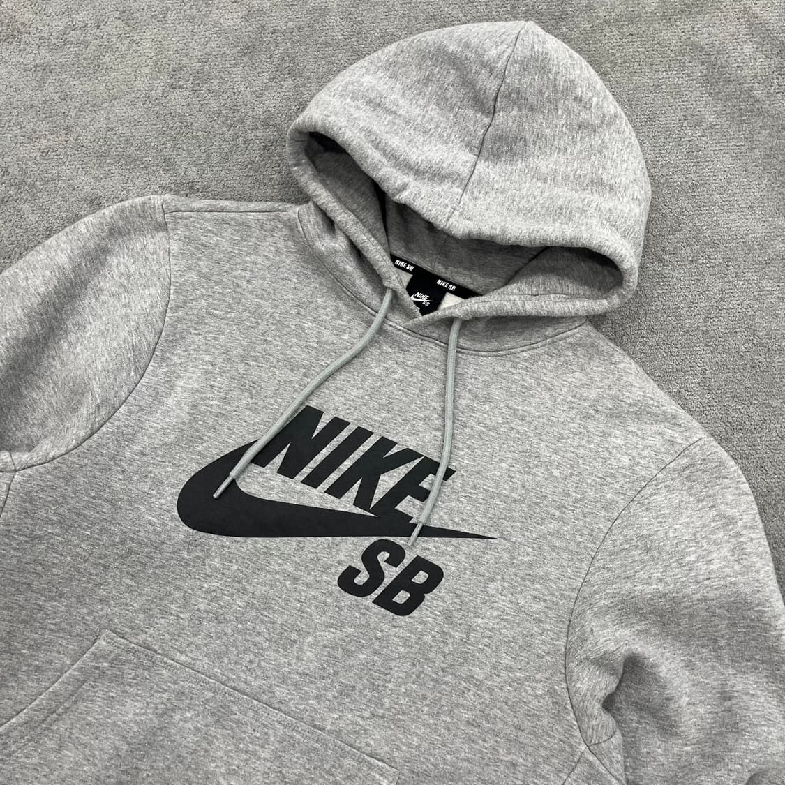 M 나이키 SB 회색 후드티 상품이미지2