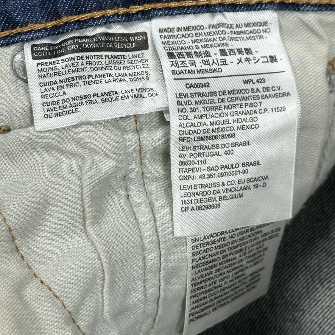 리바이스 511 오리지널 데님 팬츠 (30인치) 상품이미지6