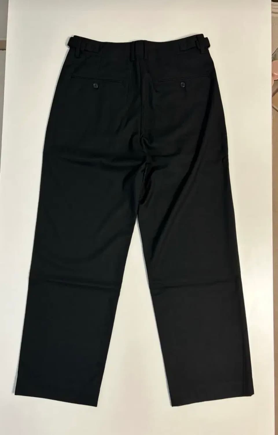 인더로우 스트럭쳐 슬랙스 블랙 1사이즈 상품이미지7