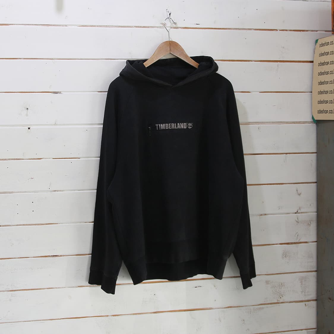 (착용컷) Timberland 스웻 후드 티셔츠 (남성용 105) 상품이미지2