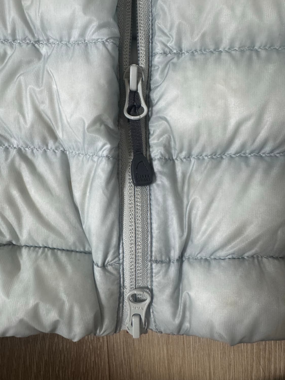 XL 시에라디자인 뮤어 경량 구스다운 패딩 라이트그레이 상품이미지4