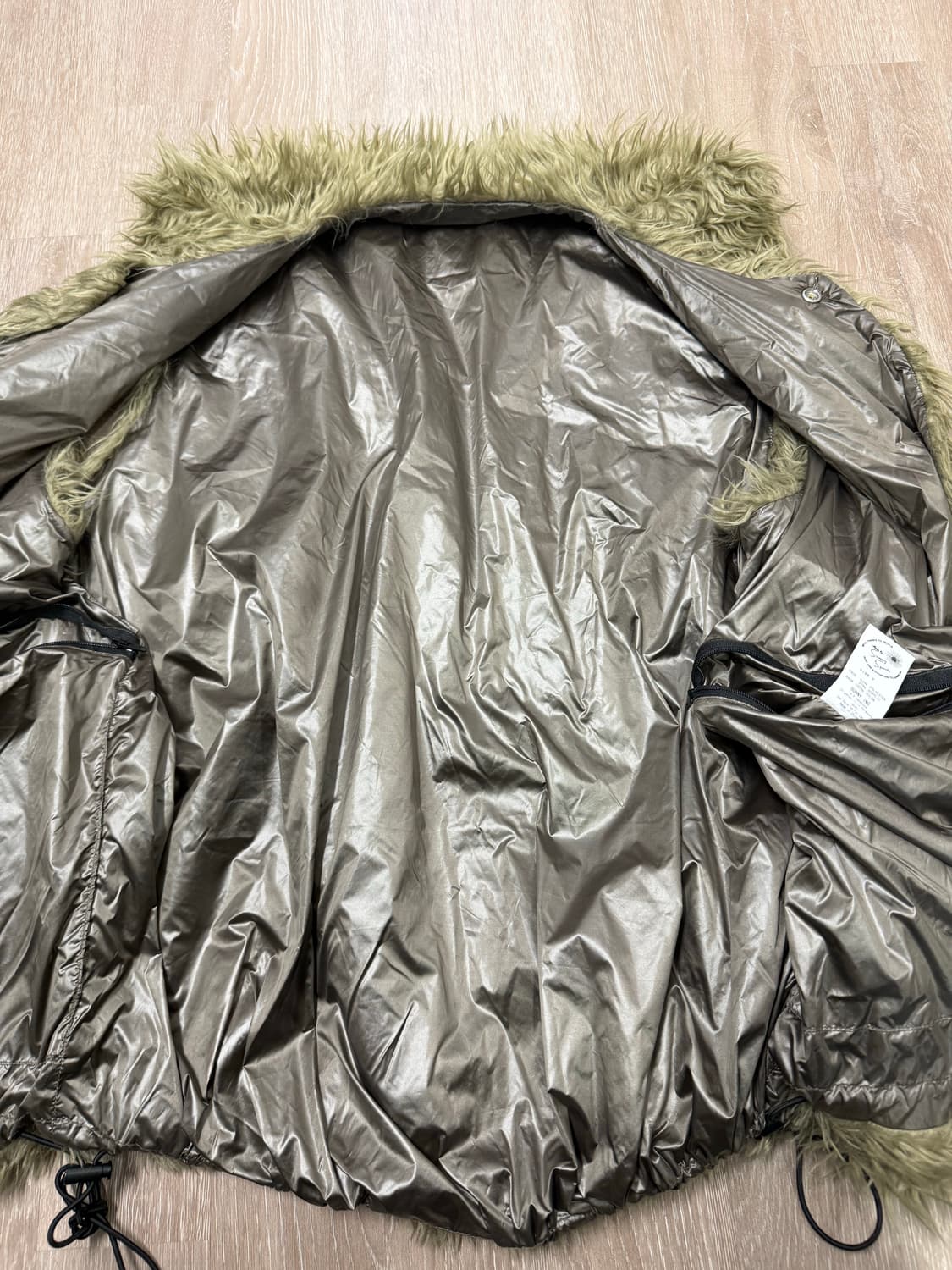 Sunny Inc 써니 사이드업 퍼 베스트 에크루 상품이미지5