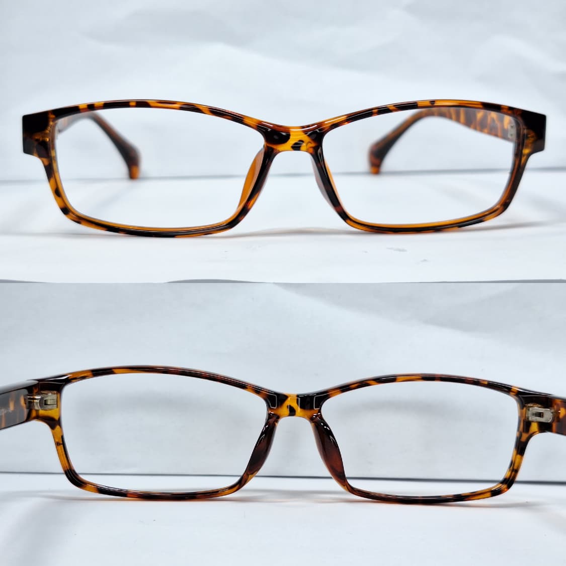 ELight 일본 하우스 브랜드(메가네 이치바)뿔테 스퀘어 안경 안경테 상품이미지8