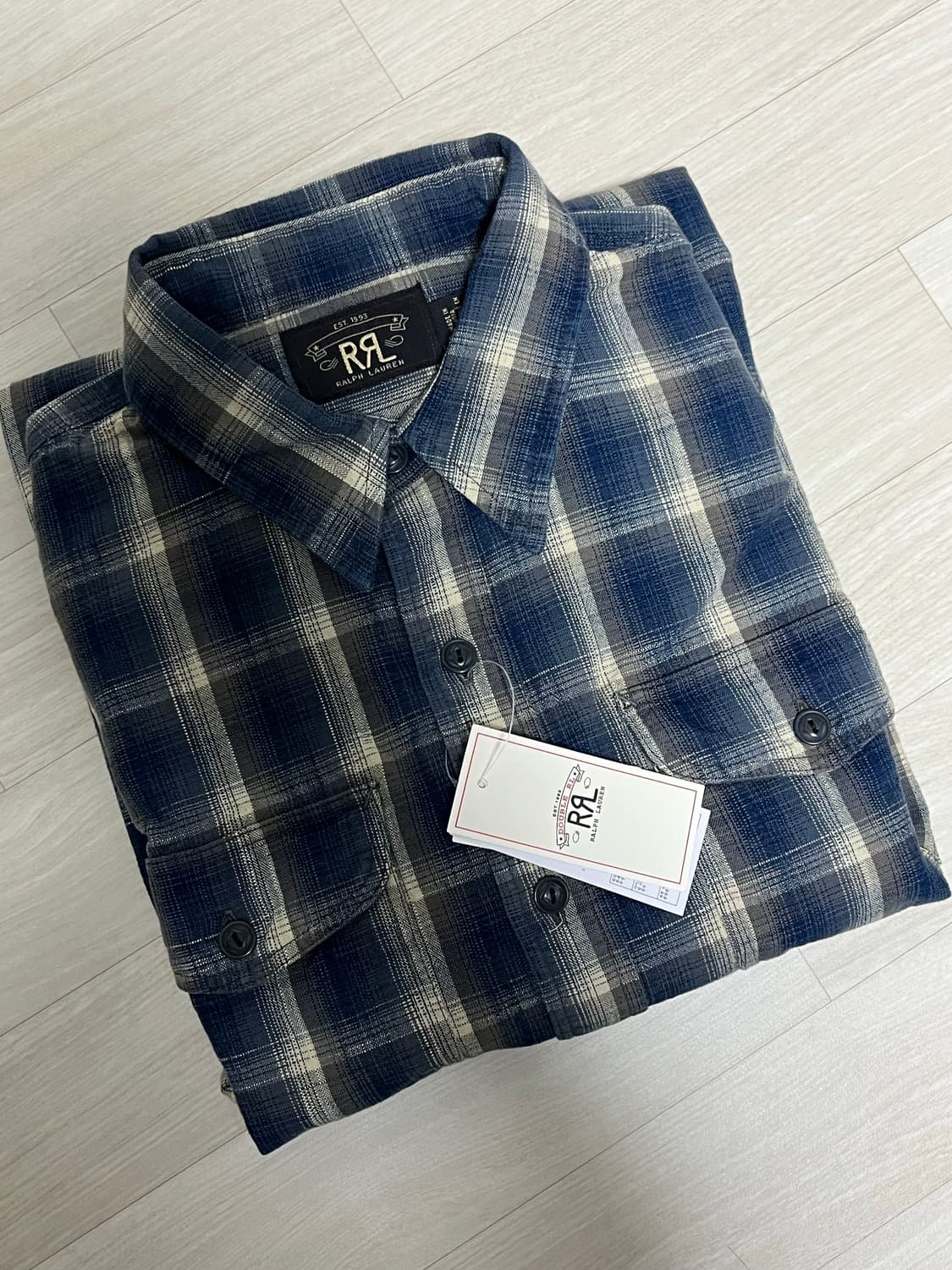 RRL 플래드 우븐 워크셔츠 더블알엘 25fw 상품이미지2