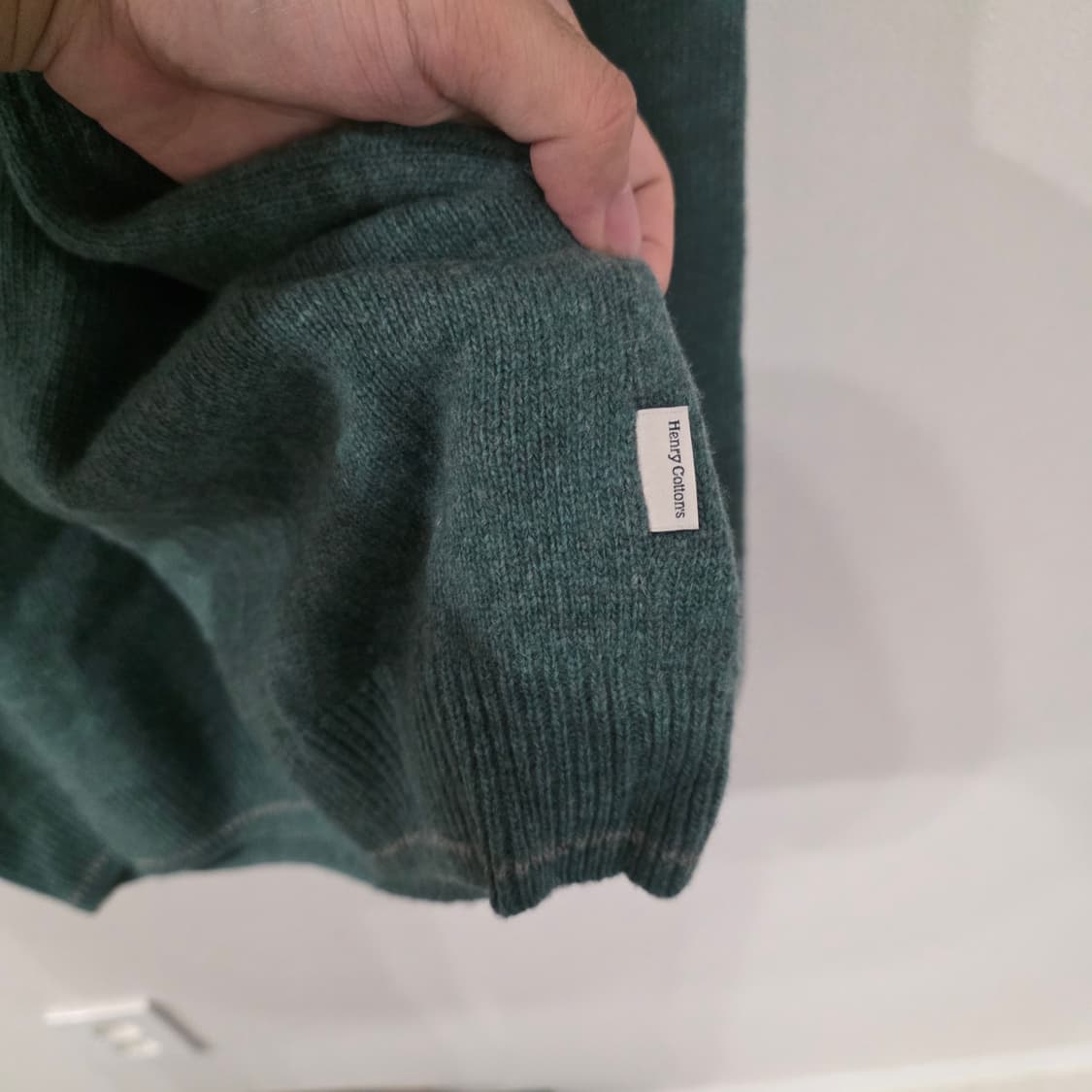 헨리코튼 라운드 니트 100 상품이미지5