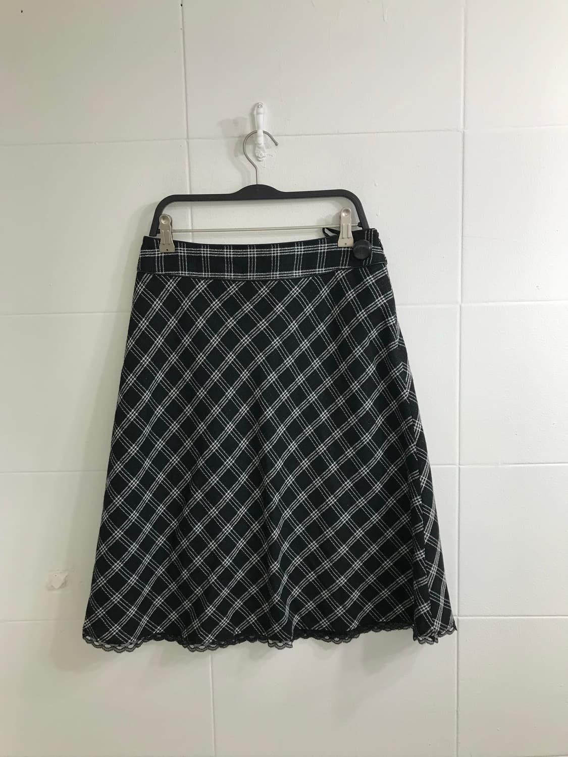 무채색 도트 니혼진 코트 코디세트 상품이미지8