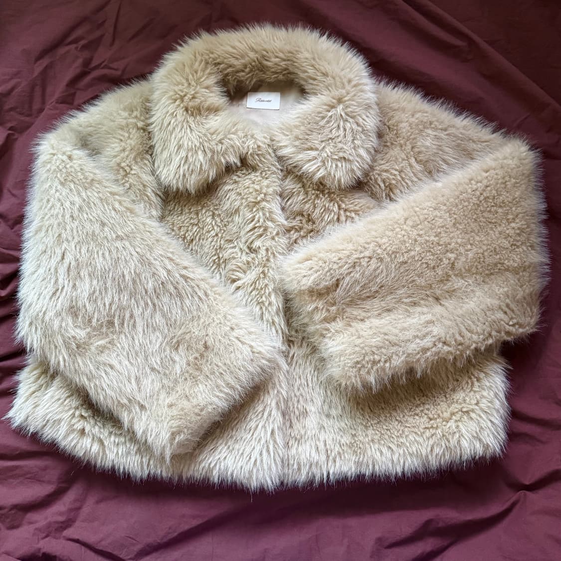 리본빛 퍼자켓 Alva fur jacket 상품이미지5