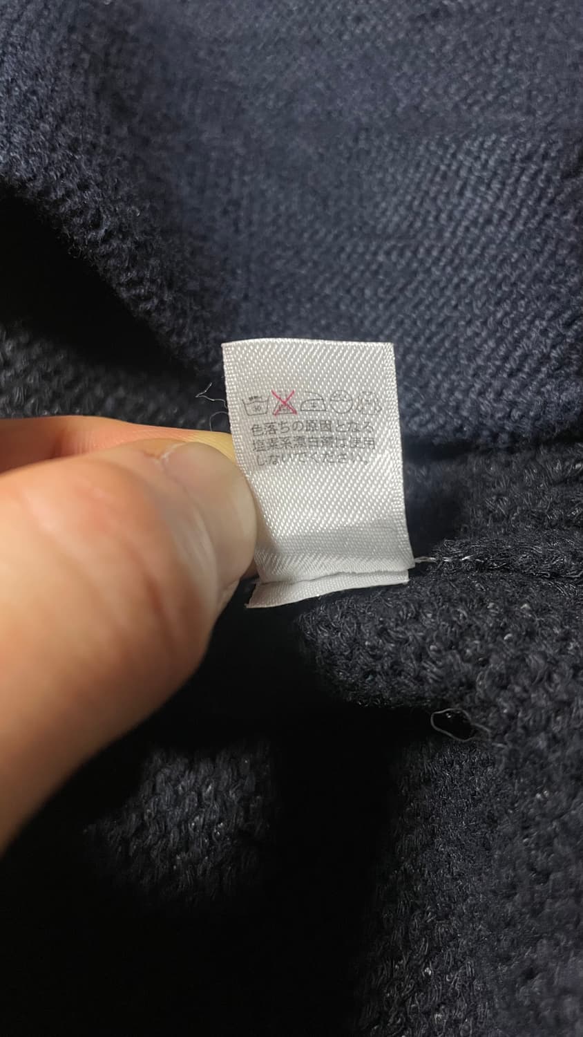 JPN 일본 빈티지 클래식 아메카지 갭 Gap 브이넥 니트 가디건 XL 상품이미지8