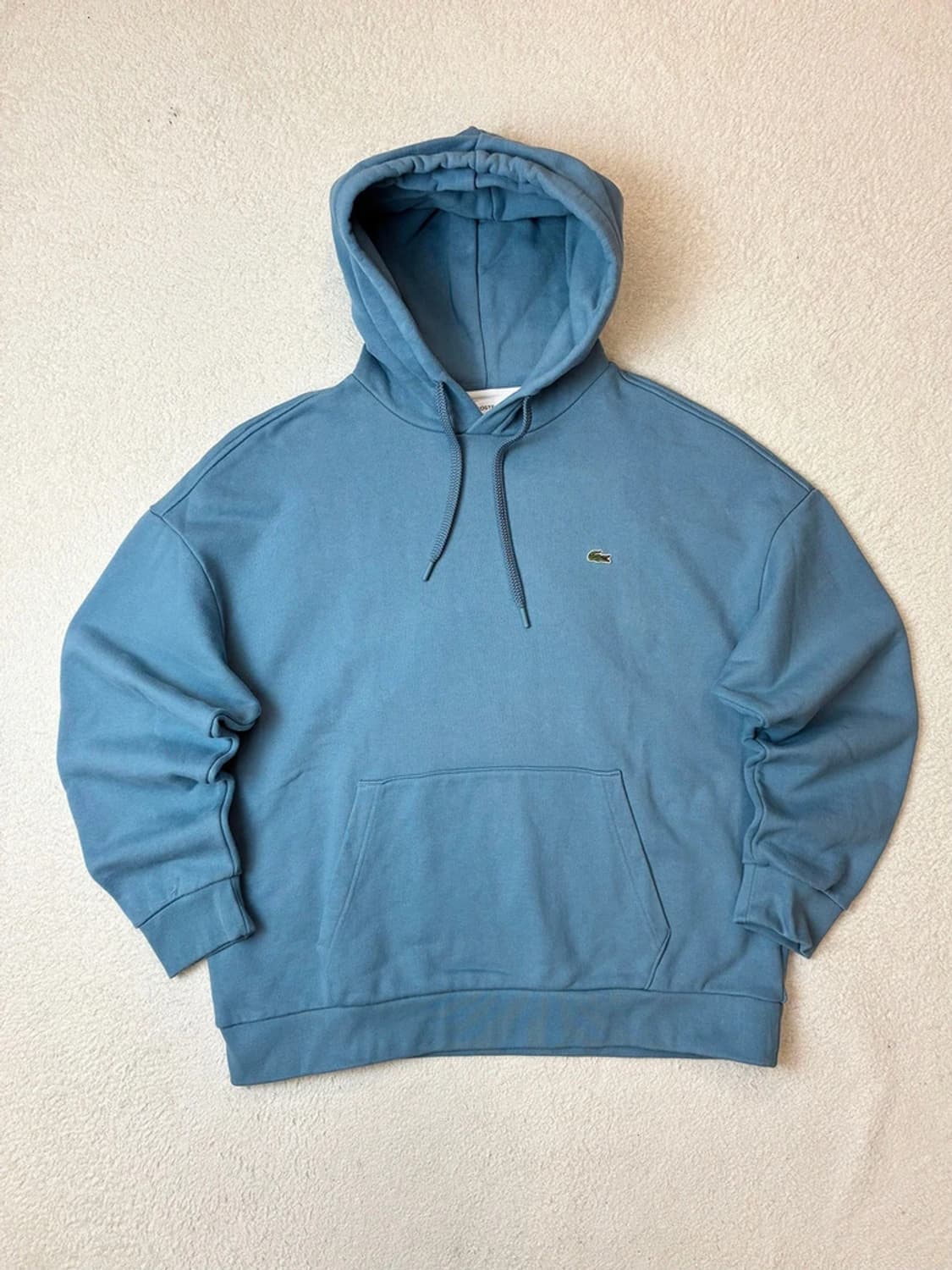 라코스테 헤비코튼 로고 오버 후드티 PN6287 상품이미지1