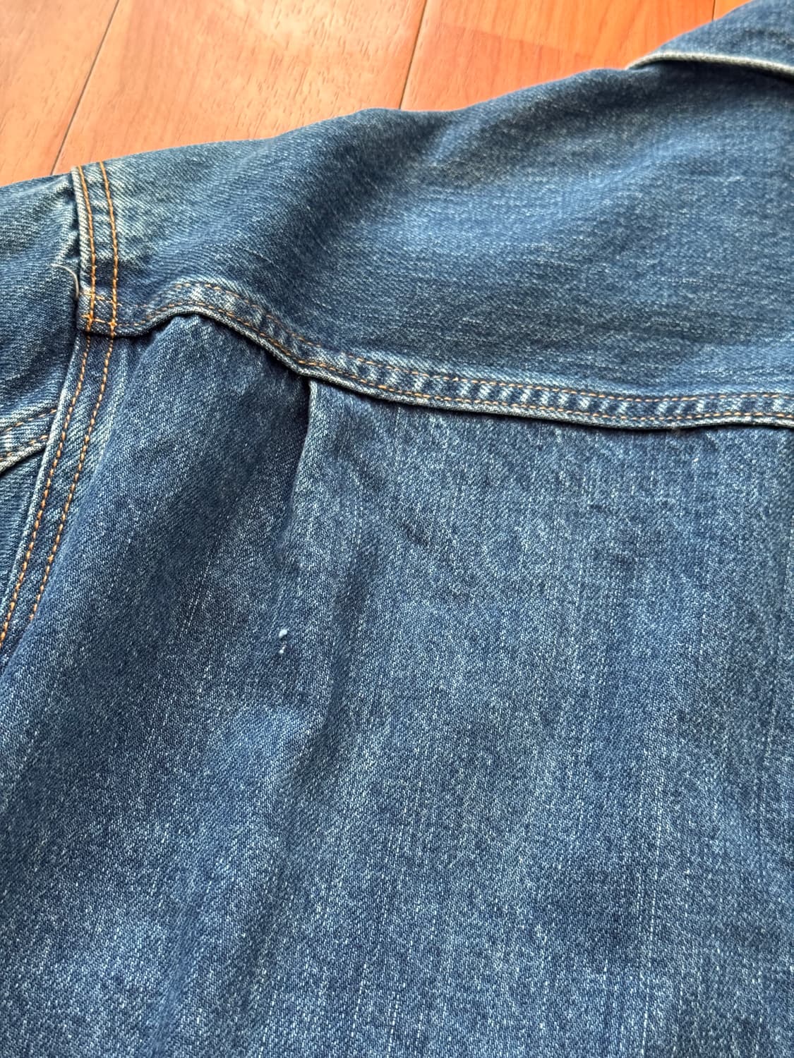 카키스 데님 자켓 미디움 다크블루 상품이미지8